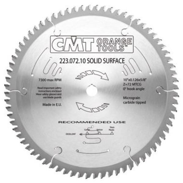 Диск пильный для искуственного камня 250x30x3,2/2,5 0° MTCG Z=72 CMT 223.072.10M 3