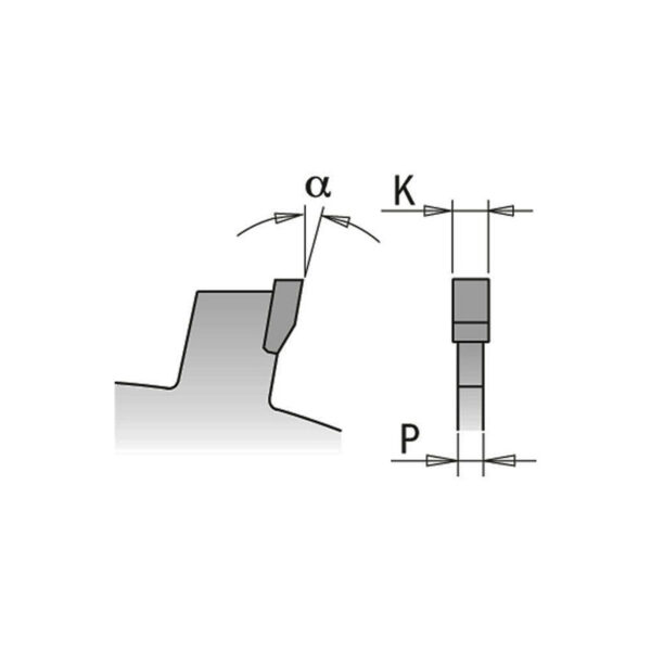 Диск пильный 150x30x5,0/3,0 15° FLAT Z=12 CMT 240.050.06M 2