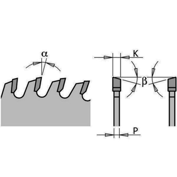 Диск пильный 300x70x3,2/2,2 18° 10° ATB Z=28 CMT 278.028.12V 2