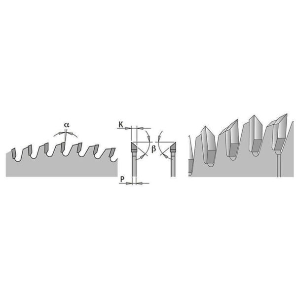 Диск пильный 250x30x3,2/2,2 -2° 38° ATB Z=80 CMT 283.680.10M 2