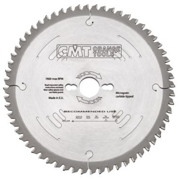 Диск пильный 250x30x3,2/2,2 -3º FFT Z=60 CMT 281.061.10M 3