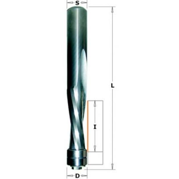 Фреза спиральная монолитная 12,7x50,8x114 Z=2 S=12,7 RH 2