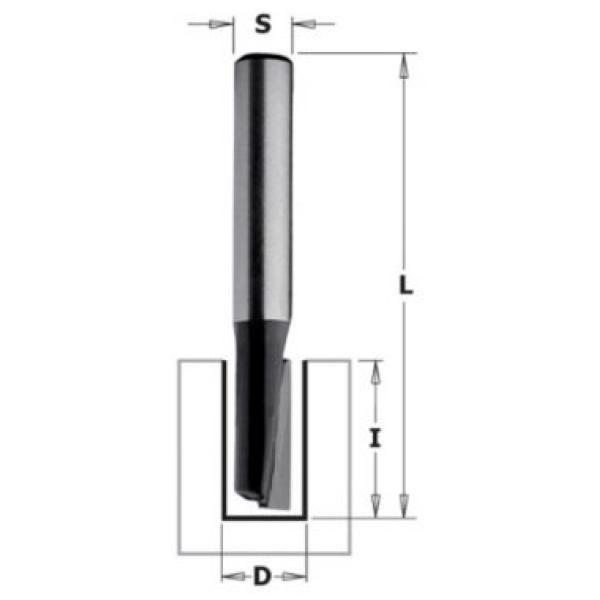 Фреза концевая CMT-contractor пазовая S=8 D=3x8x45 Z=1 2