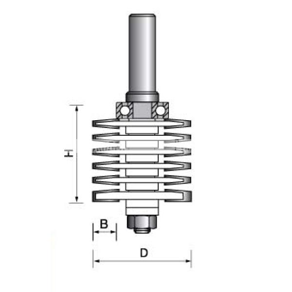 Глобус 2550 D:48mm I:40mm d:12mm Z:2 Микрошип 2550D48d12 2