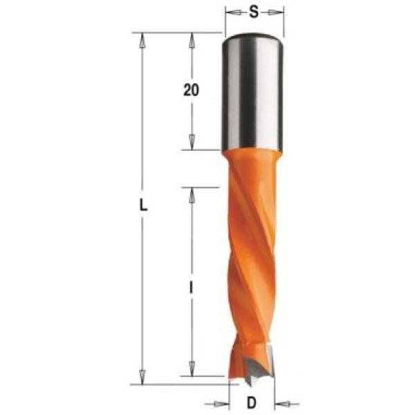 Сверло HW для присадочного станка 11x30x57,5 Z=2+2 S=10x20 RH CMT 308.110.11 2